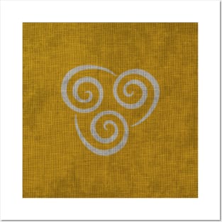 Atla Tapestry 7 - Flag of the Air Nomads V2 Posters and Art